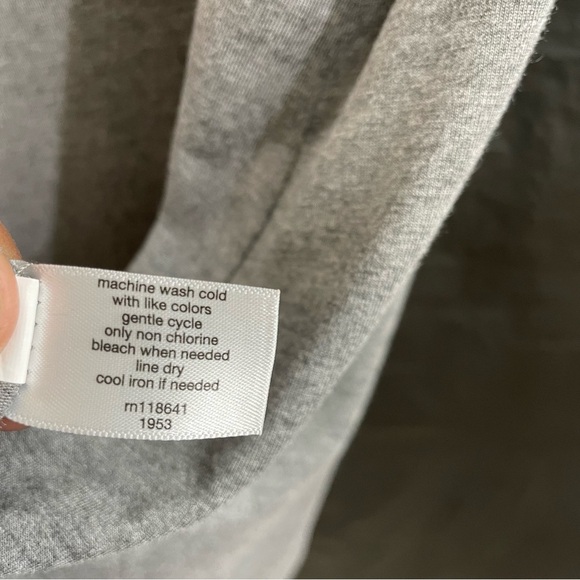 Lane Bryant 18/20 Charcoal Tank Top Festival Summer Vacation Breezy Relaxed - Picture 5 of 6